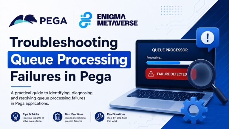 Troubleshooting Queue Processing Failures in Pega - Enigma Metaverse